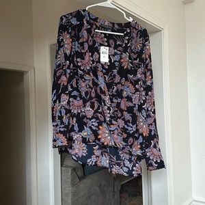 Paisley nursing friendly top. NWT.